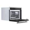 Forno 24 in. 1.6 cu. ft. Electric Convection Wall Oven & Microwave Combo, Stainless Steel - FMWDR3093-24