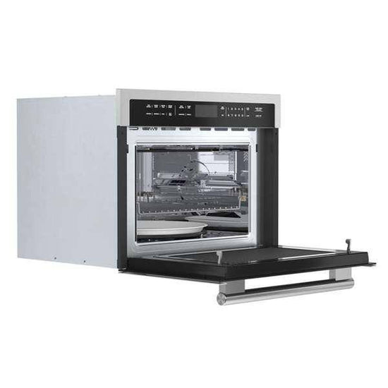 Forno 24 in. 1.6 cu. ft. Electric Convection Wall Oven & Microwave Combo, Stainless Steel - FMWDR3093-24