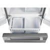 Forno 30 in. 17.5 cu. ft. French Door Refrigerator with Ice Maker, Stainless Steel - FFFD1974-31SB