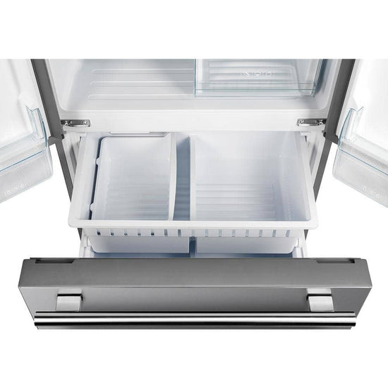 Forno 30 in. 17.5 cu. ft. French Door Refrigerator with Ice Maker, Stainless Steel - FFFD1974-31SB