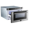 Forno Capoliveri 24 Inch Microwave Drawer, 1.2 cu. ft., Stainless Steel - FMWR3000-24