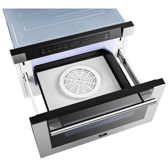 Forno Capoliveri 24 Inch Microwave Drawer, 1.2 cu. ft., Stainless Steel - FMWR3000-24