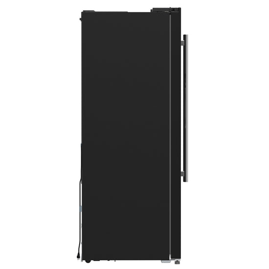Forno Salerno 36-Inch Black Side-by-Side Refrigerator, 20 Cu. Ft. - FFRBI1844-36BLK