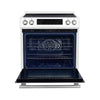 Forno 30 in. Slide-In Induction Range with 5 cu. ft. Convection Oven, White - FFSIN0905-30WHT