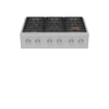 Café 36 Inch Commercial-Style Gas Rangetop with 6 Burners - CGU366P2TS1