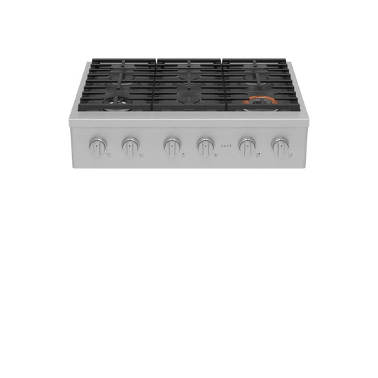 Café 36 Inch Commercial-Style Gas Rangetop with 6 Burners - CGU366P2TS1