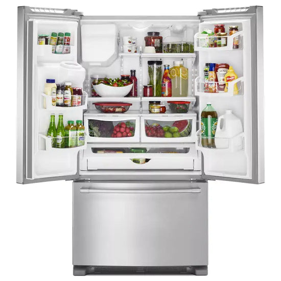 Maytag 36 Inch French Door Refrigerator with PowerCold Feature, 25 Cu. Ft. - MFI2570FEZ