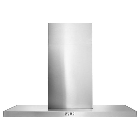 Whirlpool 36 Inch Stainless Steel Wall Mount Flat Range Hood - WVW57UC6FS