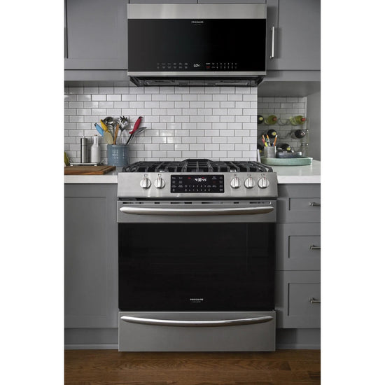 Frigidaire Gallery 30" Front Control Gas Range with Air Fry - FGGH3047VF
