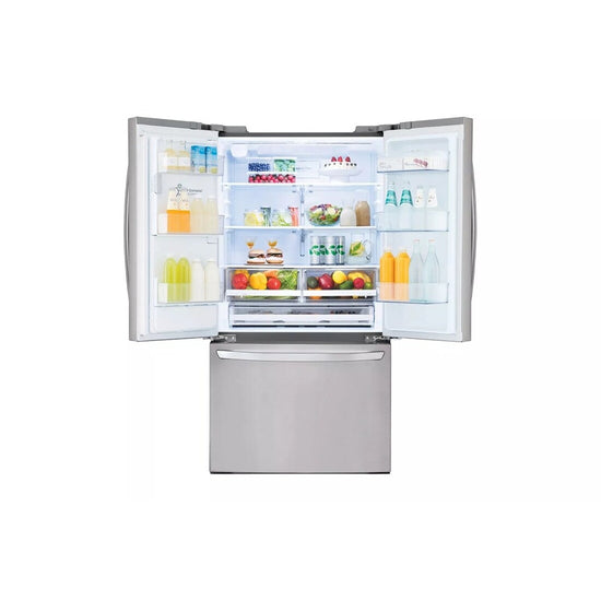 LG 22 cu. ft. Smart French Door Counter-Depth Refrigerator - LFXC22526S