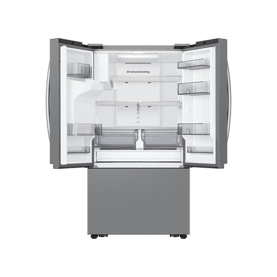 Samsung Bespoke AI 31 cu. ft. 3-Door French Door Refrigerator with Water & Ice Dispenser - RF32CG5B30SRAA