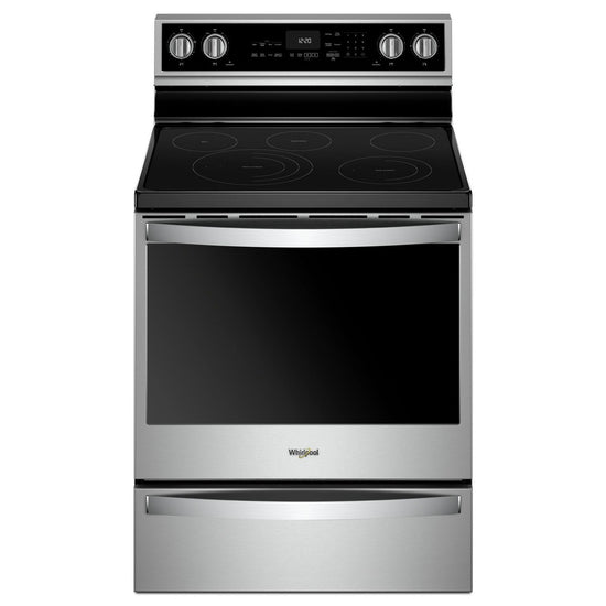 Whirlpool 6.4 cu. ft. Smart Freestanding Electric Range with Frozen Bake Technology - YWFE975H0HZ