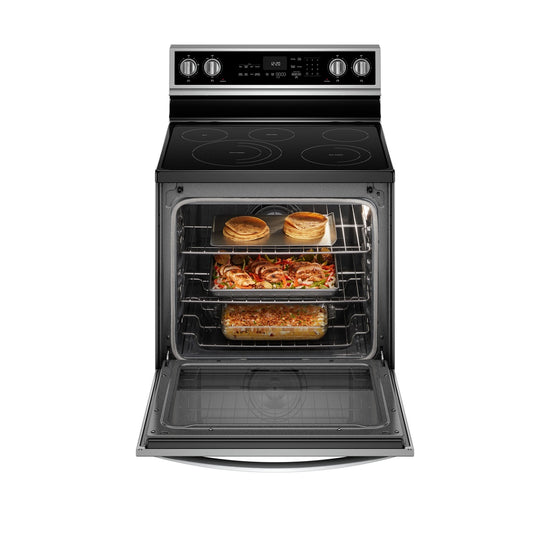 Whirlpool 6.4 cu. ft. Smart Freestanding Electric Range with Frozen Bake Technology - YWFE975H0HZ