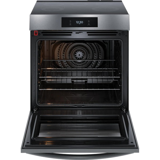 Frigidaire 30 Inch Induction Range with 6.2 Cu. Ft. Oven Capacity - GCFI306CBD