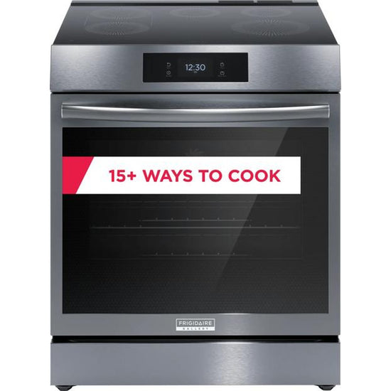 Frigidaire 30 Inch Induction Range with 6.2 Cu. Ft. Oven Capacity - GCFI306CBD