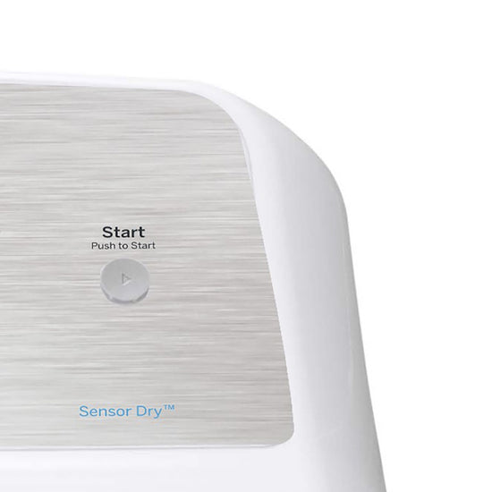 GE 7.2 cu. ft. Top Load Electric Dryer with SaniFresh Cycle, White - GTD49EBMRWS