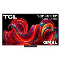 TCL 75 Inch QM8L Series SQD-Mini LED 4K UHD Smart TV - 75QM8L