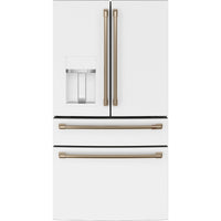 Café 27.8 Cu. Ft. Smart 4-Door French-Door Refrigerator - CVE28DP4NW2