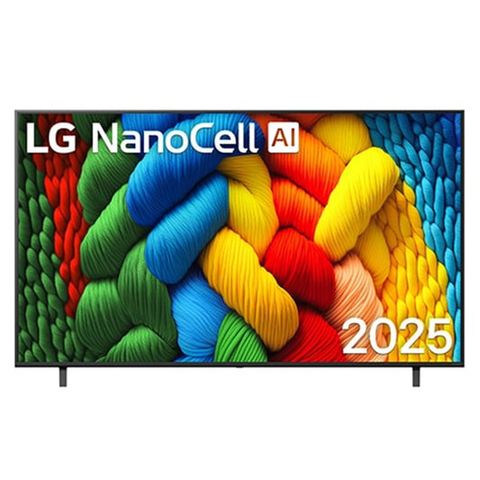 LG 75 Inch NanoCell AI NANO80 4K Smart TV (2025) - 75NANO80A