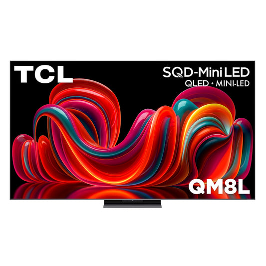 TCL QM8L Series 85 Inch 4K UHD SQD-Mini LED Smart TV - 85QM8L