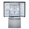 GE Profile 33 Inch French Door Refrigerator with 24.8 Cu. Ft. Capacity, Stainless Steel - PFE24HYRCFS