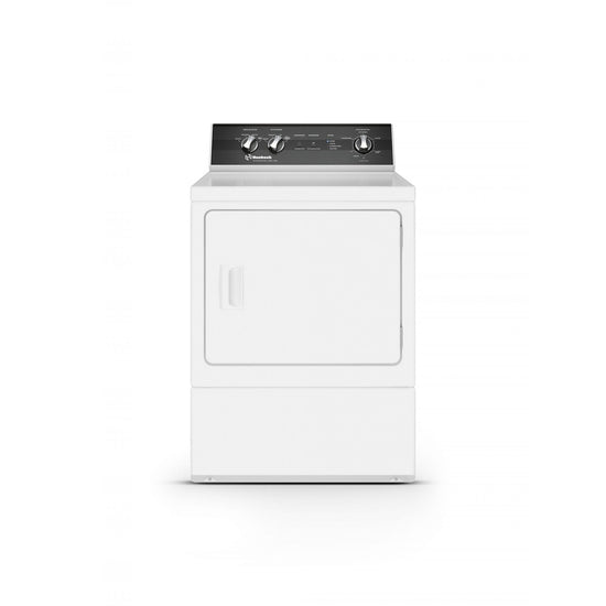 Huebsch DR5 Sanitizing Gas Dryer with Steam, White - DR5103WG
