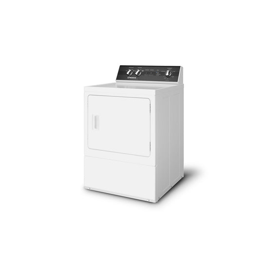 Huebsch DR5 Sanitizing Gas Dryer with Steam, White - DR5103WG
