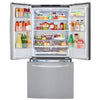 LG 33 Inch French Door Refrigerator 25.2 cu. ft., Stainless Steel - LRFCS2503S
