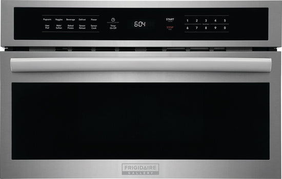Frigidaire Gallery 30 Inch Built-In Microwave, 1.6 cu. ft., Stainless Steel - GMBD3068AF