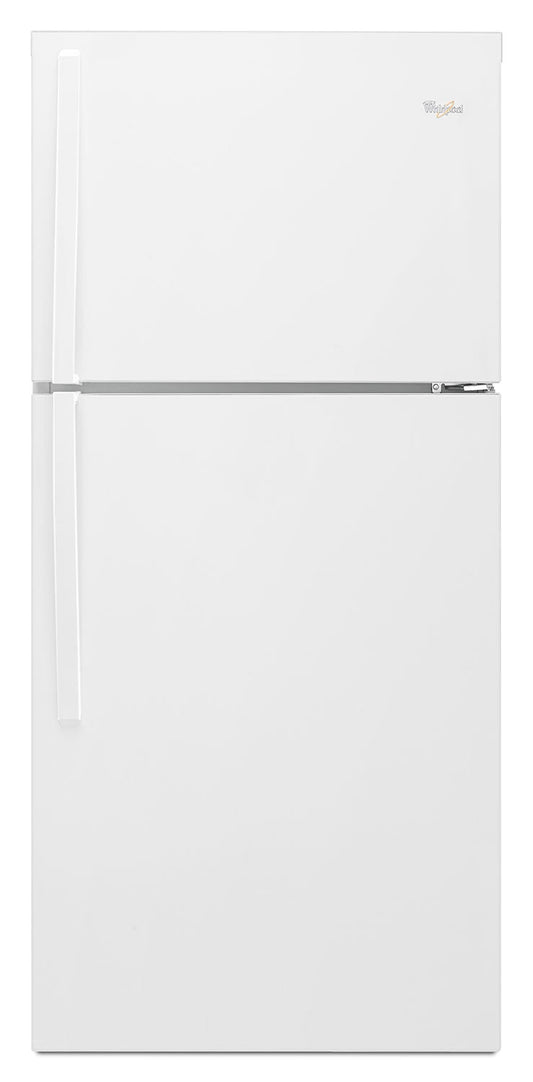 Whirlpool 30 Inch Top Freezer Refrigerator, White - WRT549SZDW