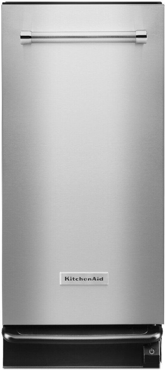 KitchenAid 15 Inch Built-In Trash Compactor, Stainless Steel - KTTS505ESS