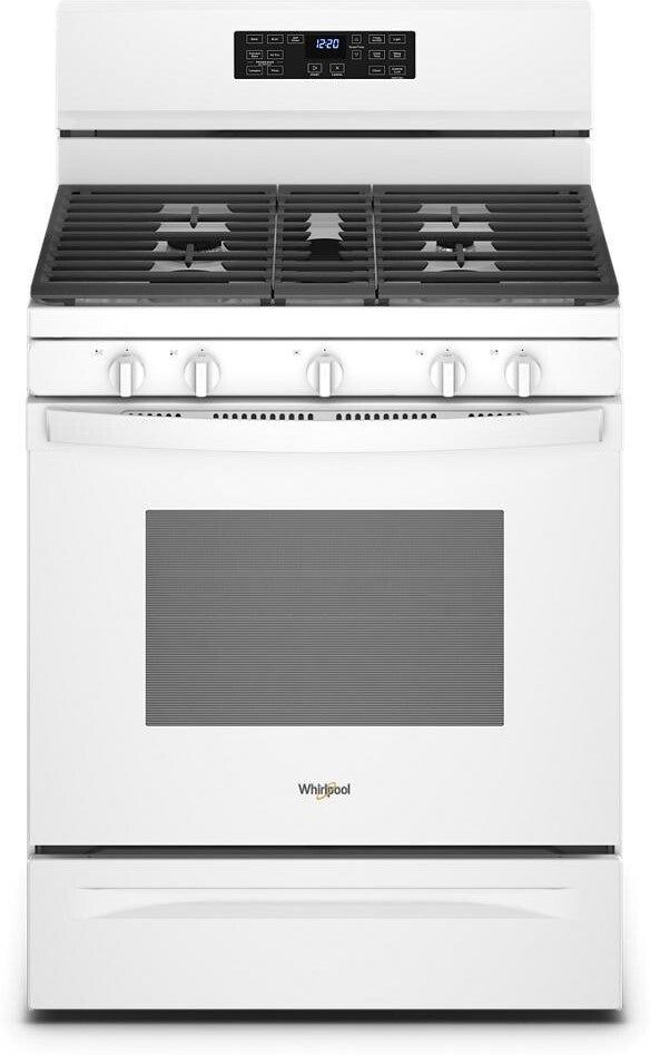 WHIRLPOOL 30 INCH FREESTANDING GAS RANGE WITH AIR FRY OVEN - WFG550S0LW