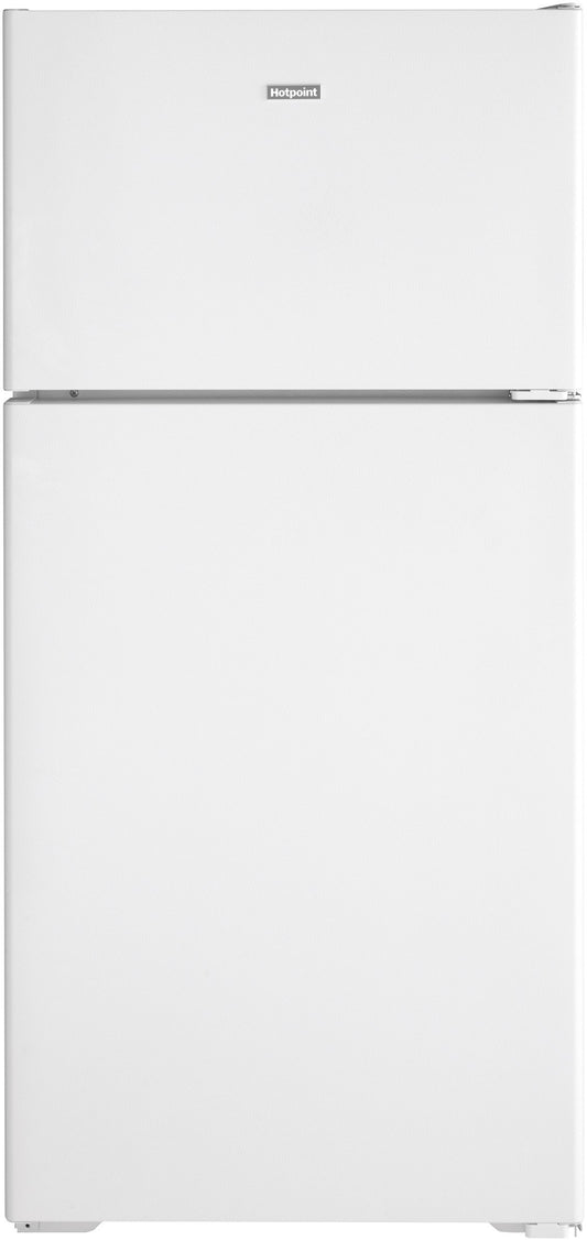 Hotpoint Energy Star® 15.6 Cu. Ft. Top Mount Refrigerator White