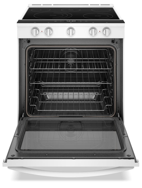 Whirlpool 30 Inch Slide-In Electric Range, White - YWEE750H0HW