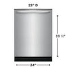 Frigidaire 24 Inch Built-In Dishwasher - FDPH431LAF