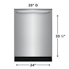 Frigidaire 24 Inch Built-In Dishwasher - FDPH431LAF