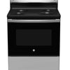 GE 30 Inch Freestanding Electric Range with 5.0 cu. ft. Capacity - JCBS350SVSS