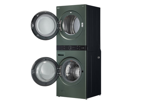 LG WashTower Stacked Laundry Center 4.5/7.4 cu. ft., Nature Green - WKEX200HGA