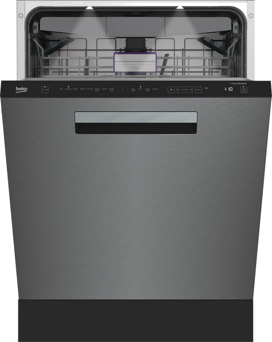 Beko Tall Tub Dishwasher with 16 Place Settings, 45 dBA - DDT38532XIH