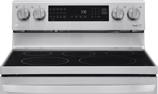 LG 30" Electric Freestanding Range with 6.3 cu. ft. Capacity - LREL6325F