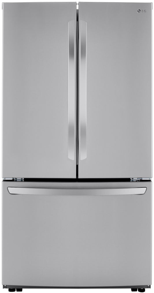 LG 36 Inch Counter-Depth French Door Refrigerator with 23 cu. ft. Capacity - LRFCC23D6S
