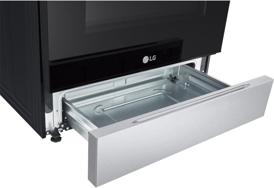 LG 30 IN 6.3 CU FT. STAINLESS STEEL ELECTRIC SLIDE-IN SMART WI-FI ENABLED FAN CONVECTION RANGE - LSEL6333F