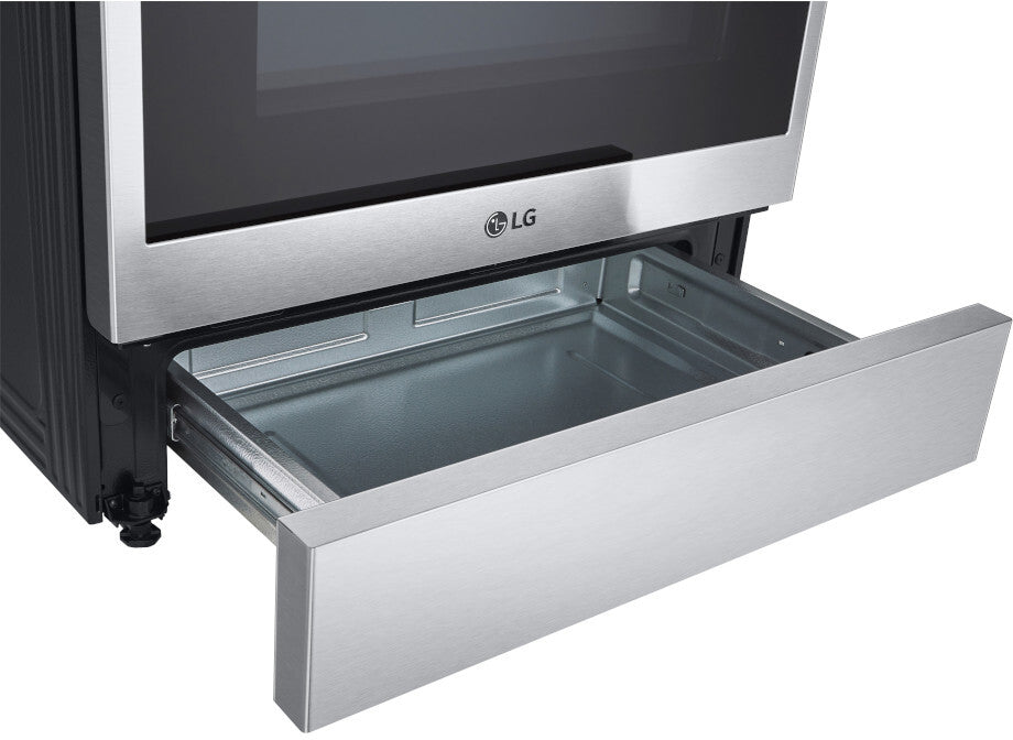 LG 30 IN 6.3 CU FT. STAINLESS STEEL GAS SLIDE-IN SMART WI-FI ENABLED PROBAKE CONVECTION INSTAVIEW - LSGL6335F