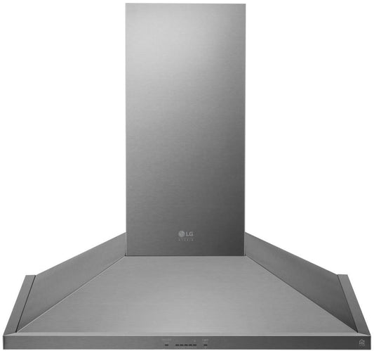 LG 30 INCH WALL MOUNT SMART CHIMNEY HOOD - LSHD3080ST