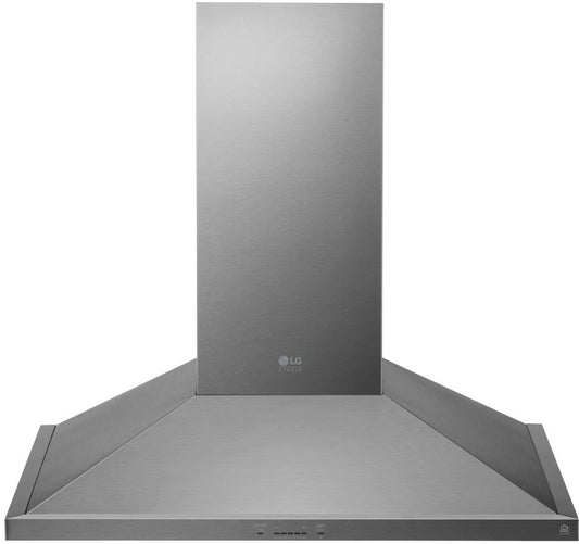 LG STUDIO 36 INCH WALL MOUNT CHIMNEY RANGE HOOD - LSHD3680ST