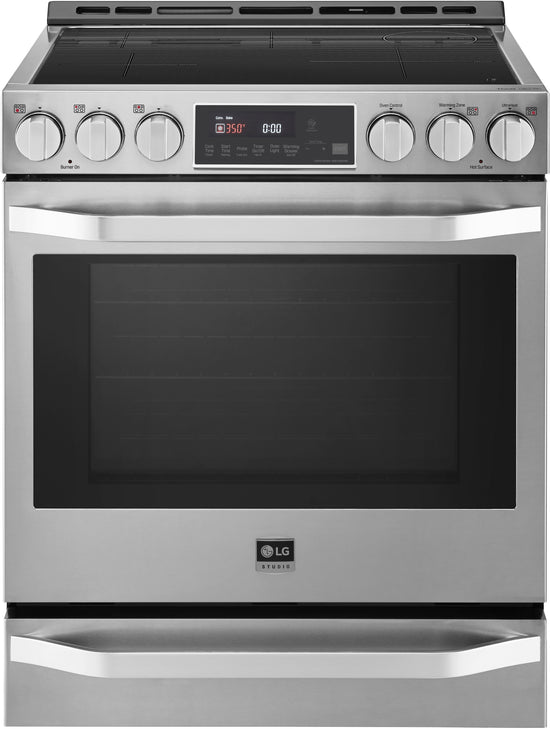 LG 30 Inch Smart Slide-In Induction Range - LSIS3018SS