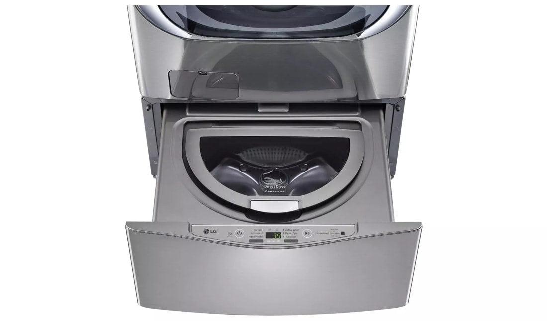 LG 1.0 Cu. Ft. Sidekick Pedestal Washer - WD200CV