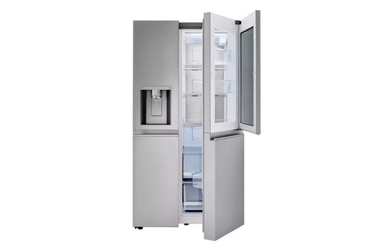 LG 27 cu. ft. Smart Side-by-Side InstaView Door-in-Door Refrigerator - LRSVS2706S