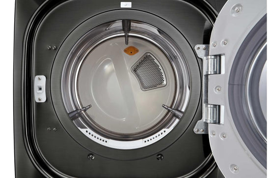 LG 7.4 cu.ft. Ultra Large Capacity TurboSteam Electric Dryer - DLEX4370K