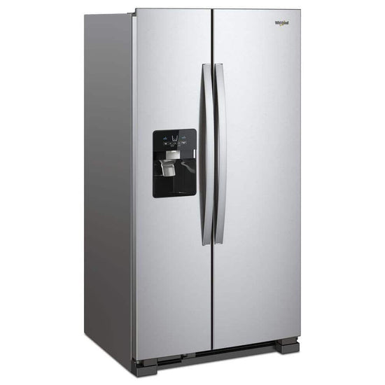 Whirlpool 21.4 cu. ft. Side-by-Side Refrigerator, Monochromatic Stainless Steel - WRS331SDHM